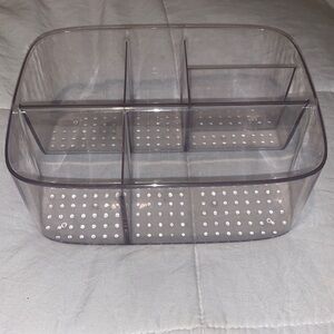 Clear Storage Make- Up Organizer Bin